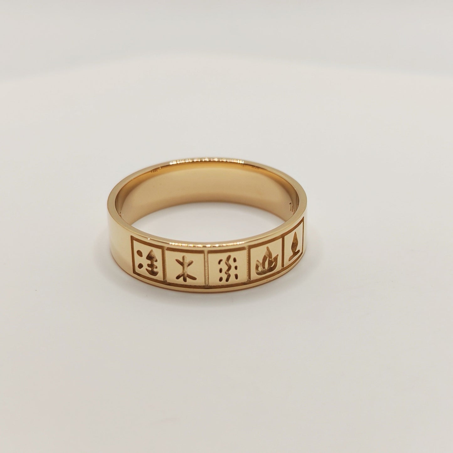 Wu Xing-10K Gold Ring