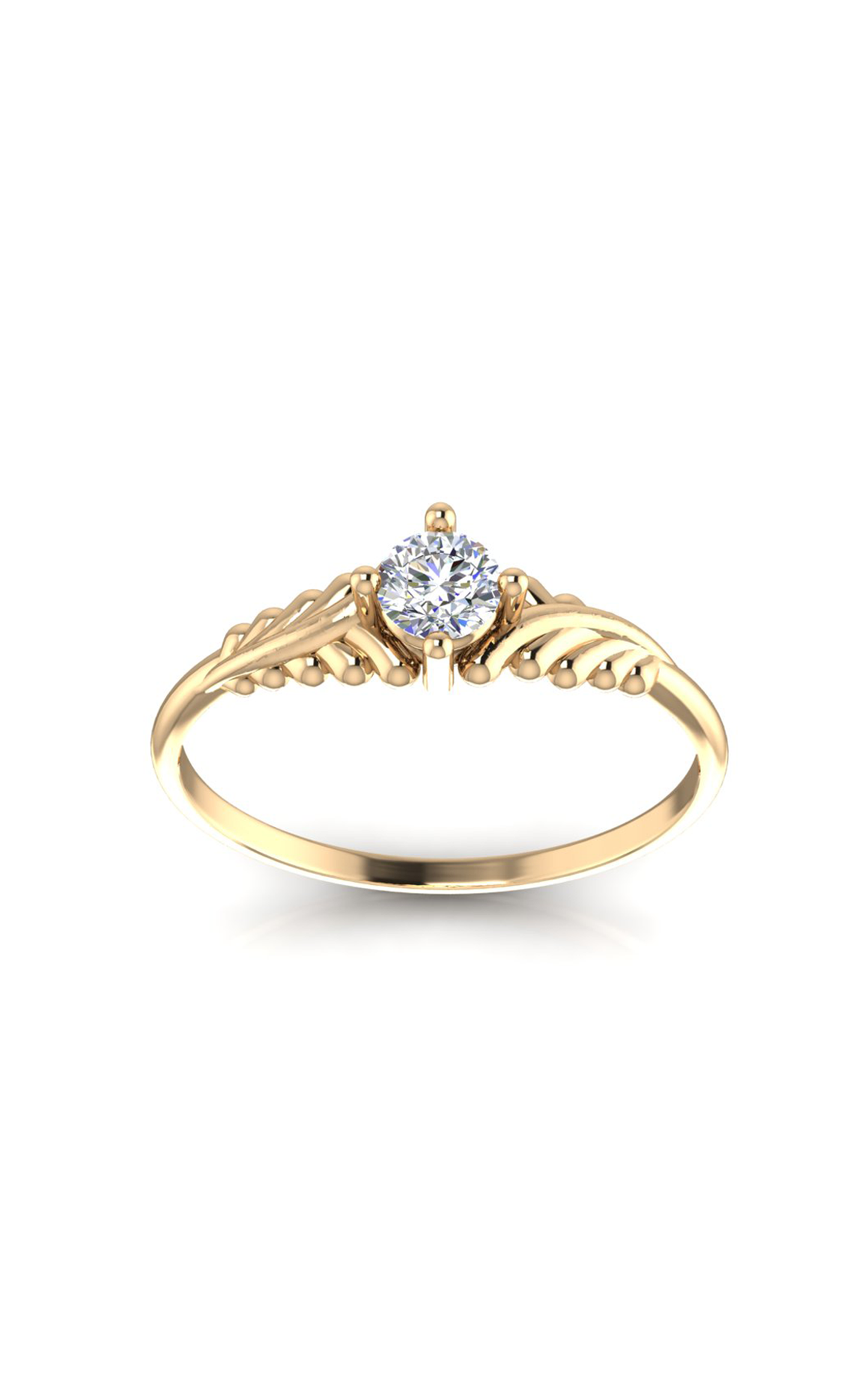 Olive Light-10K Gold Ring