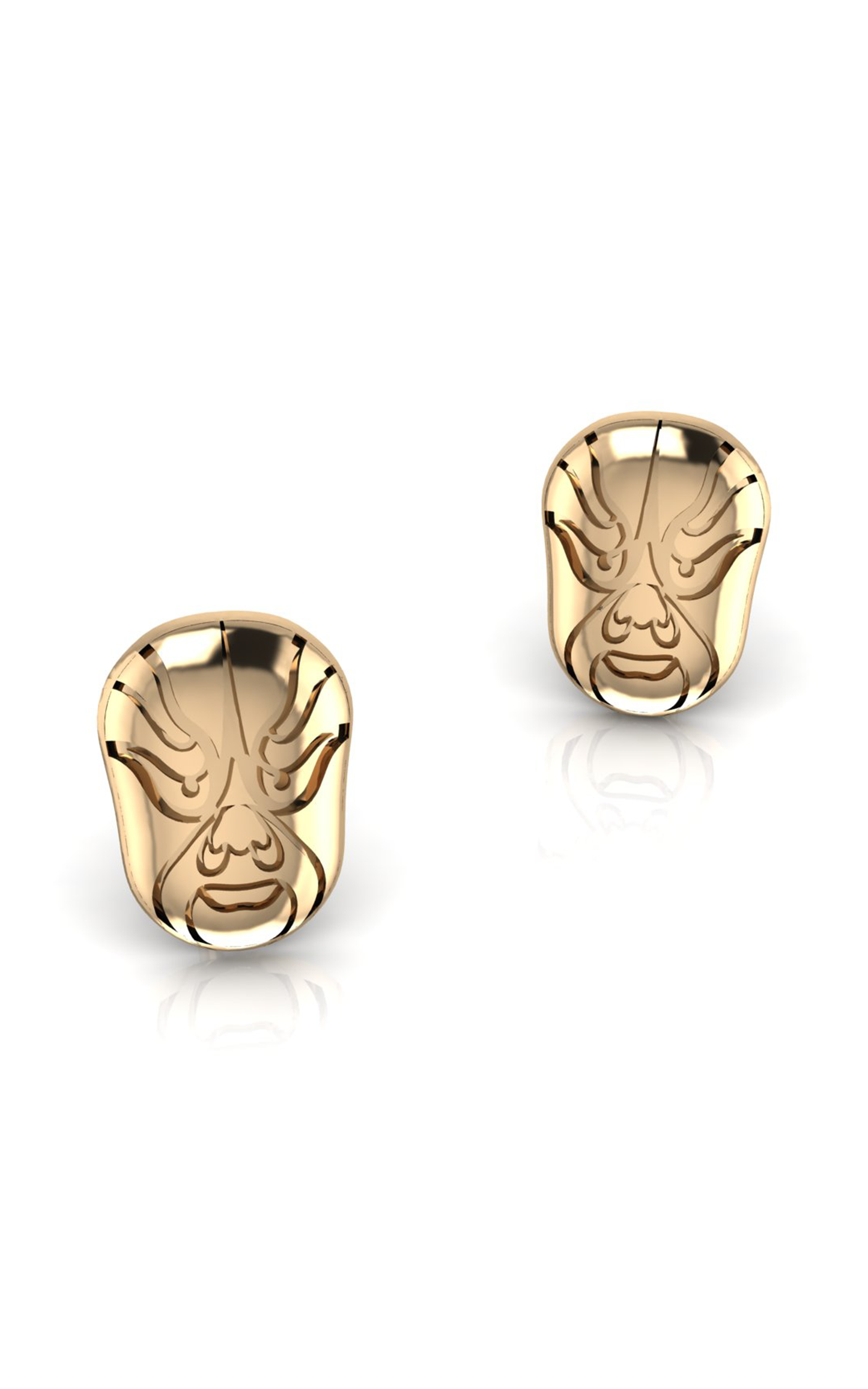 Opera Legacy-10K Gold Stud Earrings