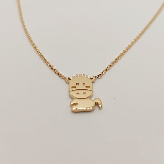 Horse (Nomad)-10K Gold Necklace
