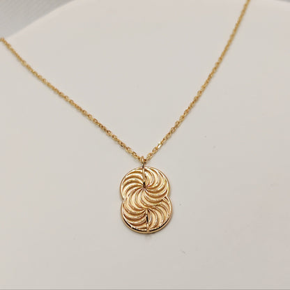 Flow-10K Gold Necklace