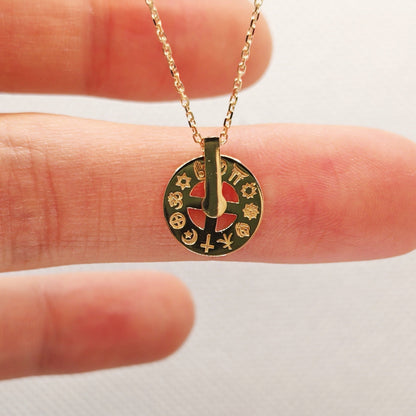 Sacred Twelve-10K Gold Necklace