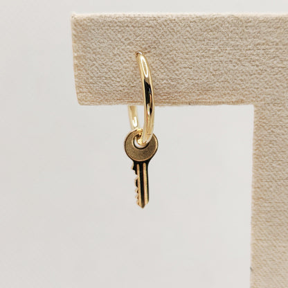 The Key-10K Gold Single Hoop
