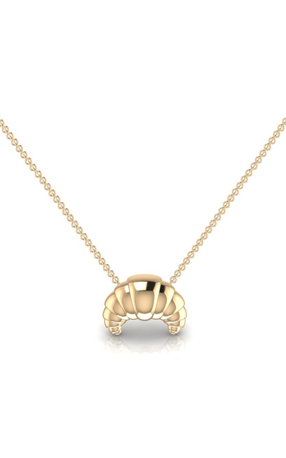 Le Croissant-10K Gold Necklace