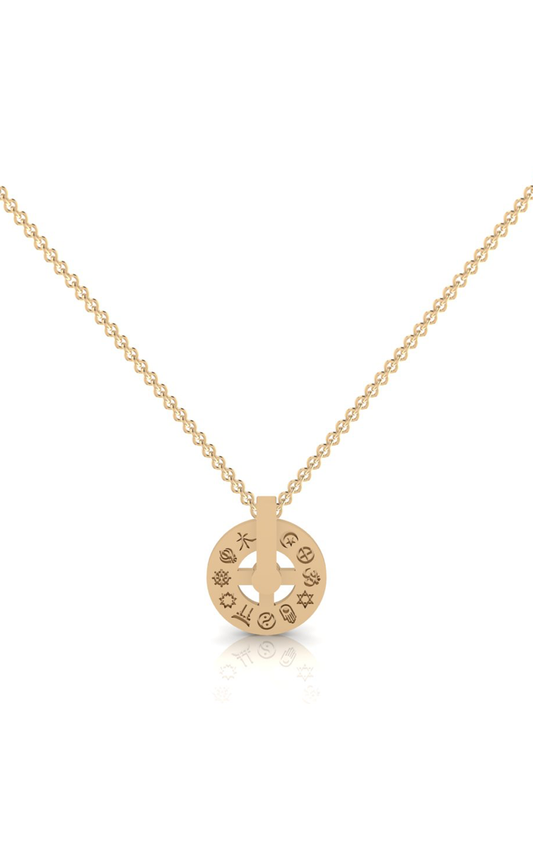 Sacred Twelve-10K Gold Necklace