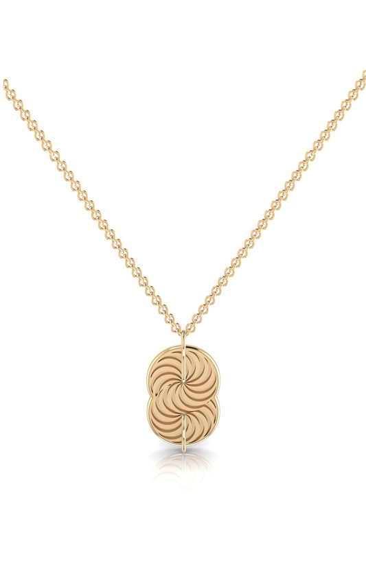 Flow-10K Gold Necklace
