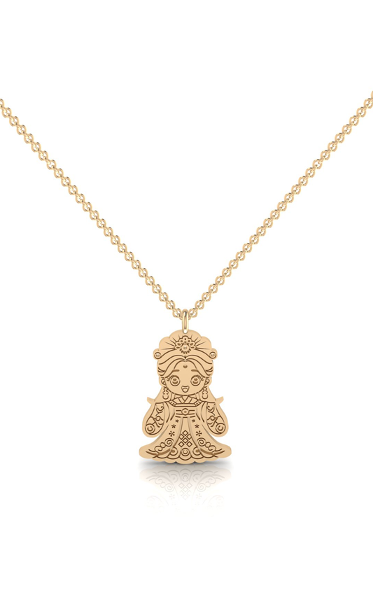 Tang Beauty-10K Gold Necklace